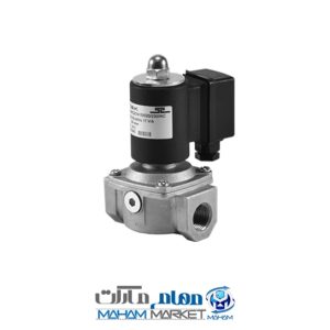 شیر برقی گاز تکضرب ستاک رزوه ای"1 مدل SET144/RQ