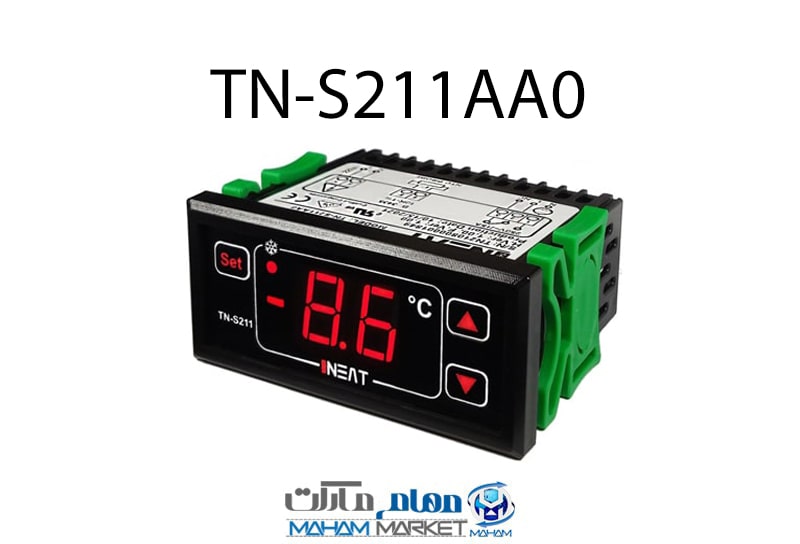 TN-S211AA0 ترموستات دیجیتال ترمونیت تک رله 15 آمپر مدل TN-S211AA0