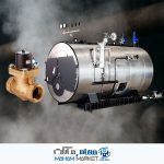 شیر برقی بخار بویلر