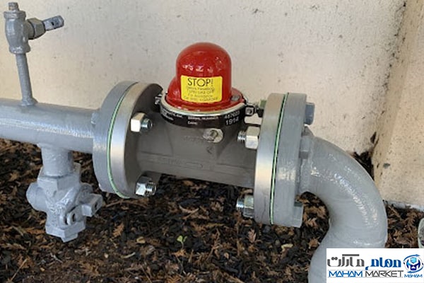 شیر قطع گاز حساس به زلزله