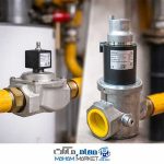 شیر برقی گاز موتورخانه