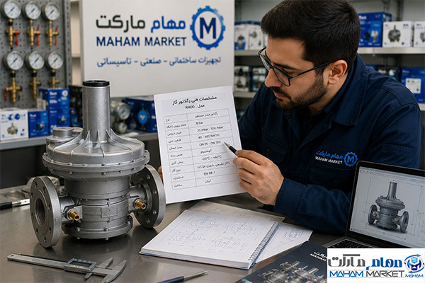 بررسی مشخصات فنی رگلاتور گاز قبل از خرید