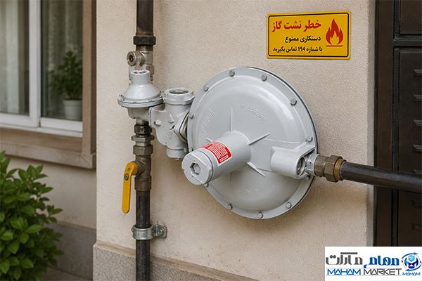رگولاتور گاز خانگی