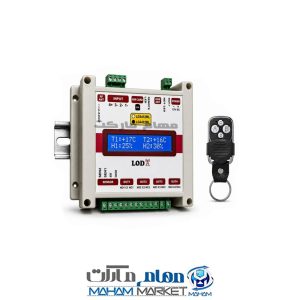 دستگاه کنترل پیامکی ریموتی 4 کاناله تایمردار با نمایشگر LG4422ML