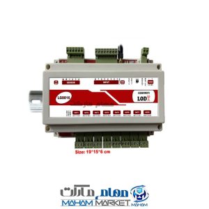 دستگاه کنترل پیامکی 8 کاناله تایمردار LG8816