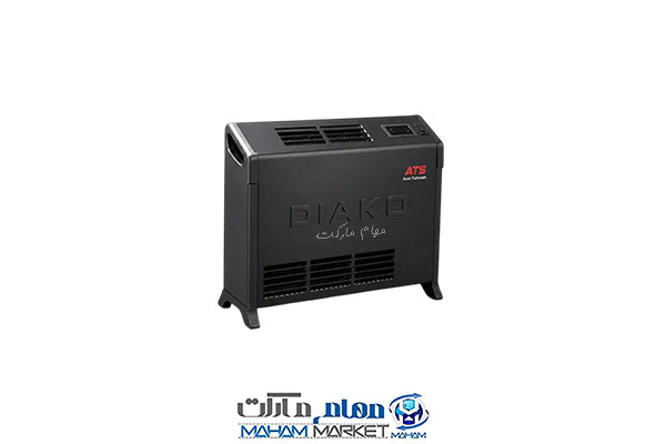 هیتر برقی فن دار تک فاز طرح دیاکو مدل E4000 آذر تهویه